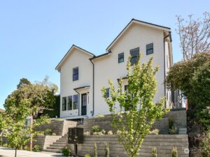 Exterior view of home 5934 A 44th Ave SW, Seattle, WA 98136