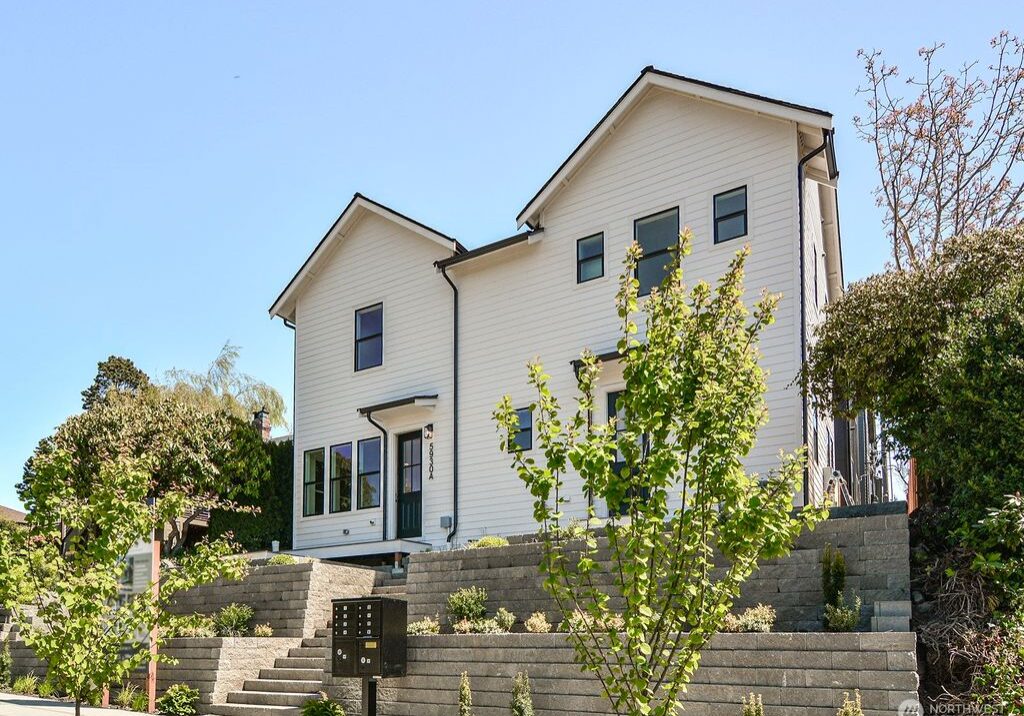 Exterior view of home 5934 A 44th Ave SW, Seattle, WA 98136